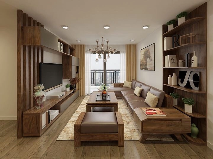 thiết kế nội thất phòng khách