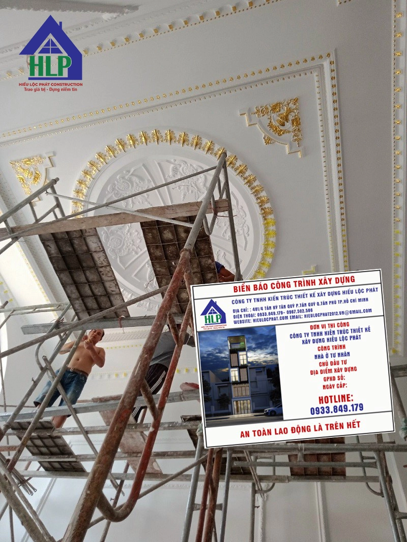 Dịch vụ sửa nhà Quận Tân Phú Hiếu Lộc Phát Construction bảo đảm tiến độ thi công được tiến hành theo đúng thỏa thuận.